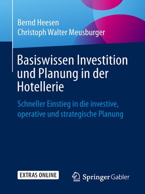 cover image of Basiswissen Investition und Planung in der Hotellerie